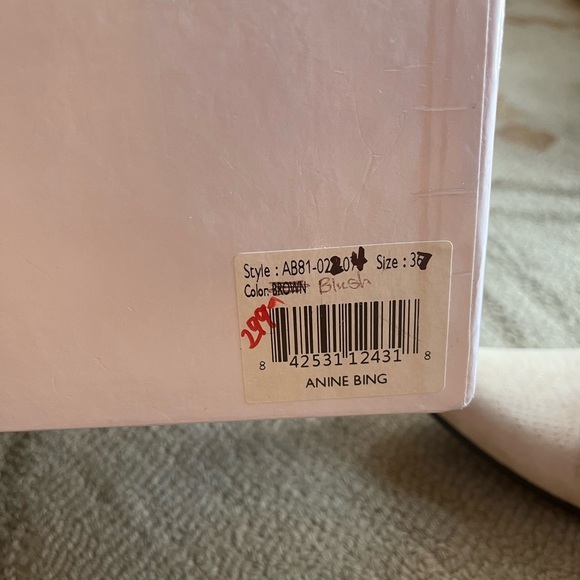 BEAUTIFUL.Anine Bing Boots - gently used - Picture 3 of 7